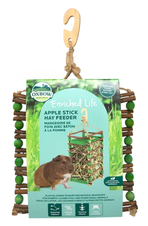 Oxbow Enriched Life - Apple Stick Hay Feeder