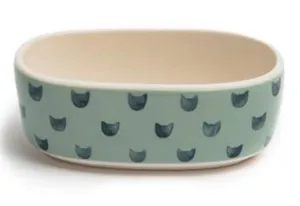 Park Life Designs Monty Oval Cat Dish 2 Cup