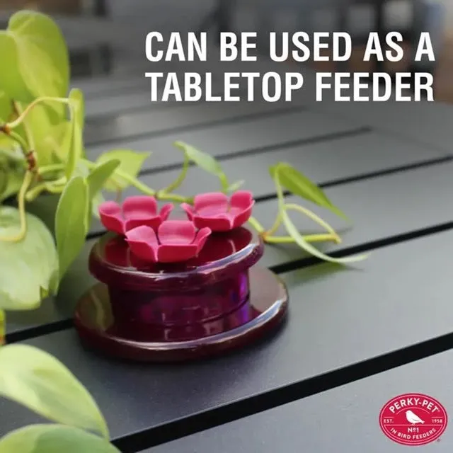 Perky-Pet Handheld & Tabletop Hummingbird Feeder 9100