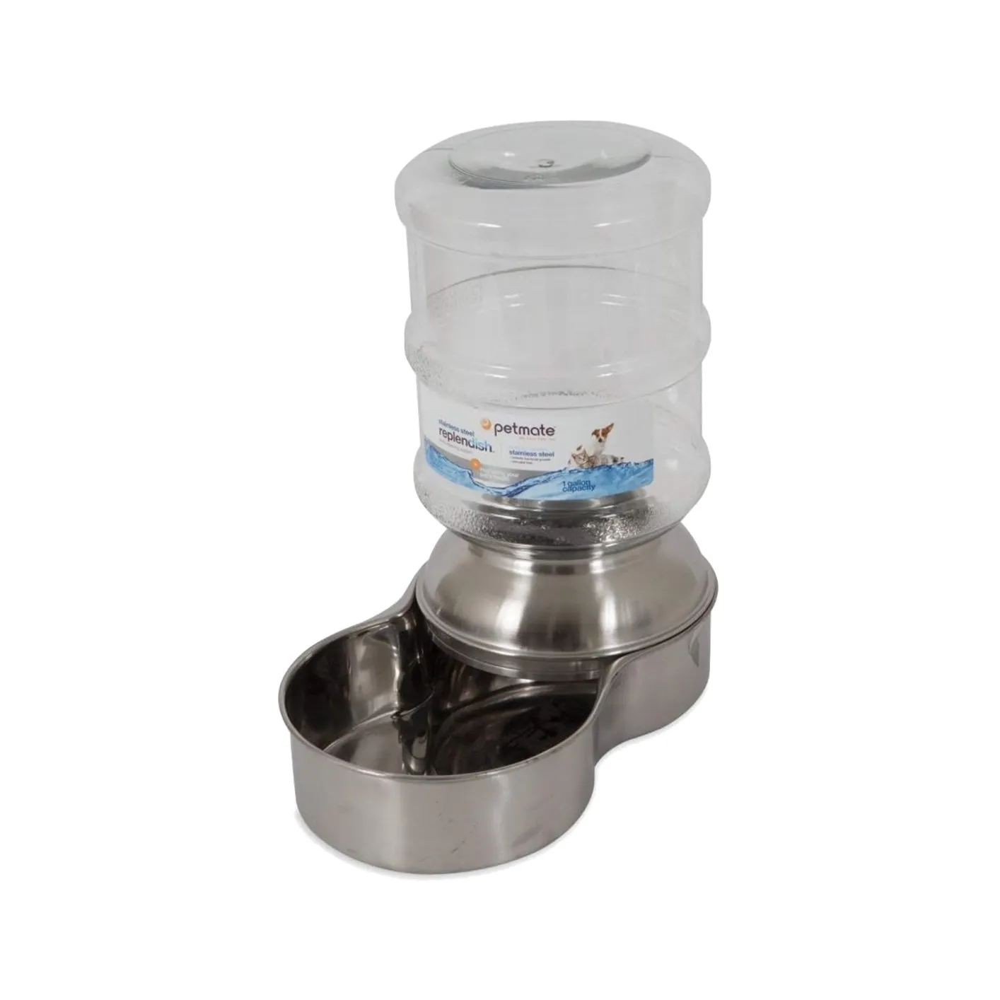 Petmate Replendish Stainless Steel Waterer