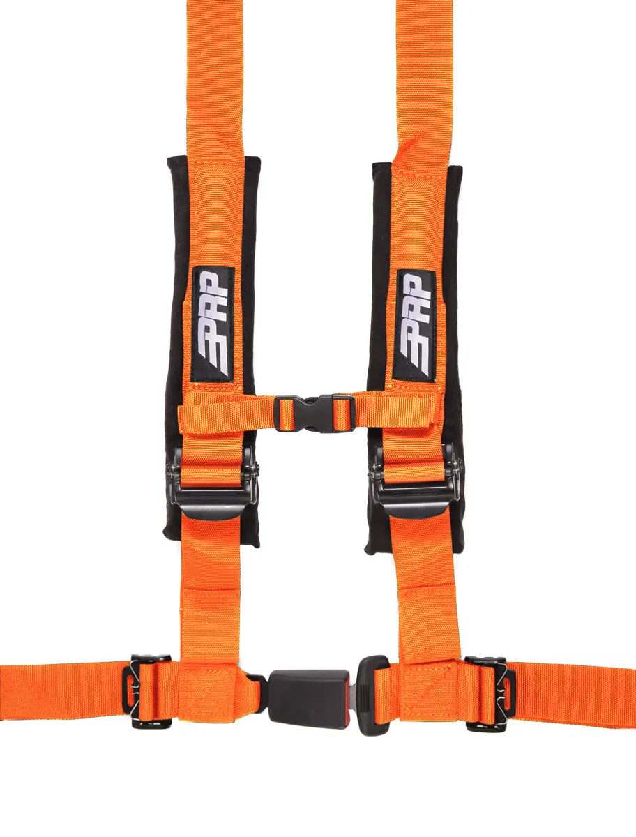 PRP Racing 4.2 Harness (4 Point w/ 2" Belts) Black Red Blue Orange Green Yellow Silver Purple Pink