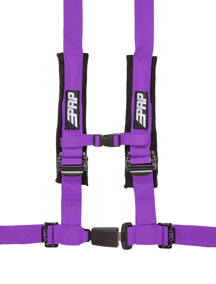 PRP Racing 4.2 Harness (4 Point w/ 2" Belts) Black Red Blue Orange Green Yellow Silver Purple Pink