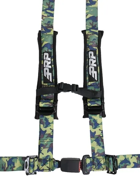 PRP Racing 4.2 Harness (4 Point w/ 2" Belts) Black Red Blue Orange Green Yellow Silver Purple Pink