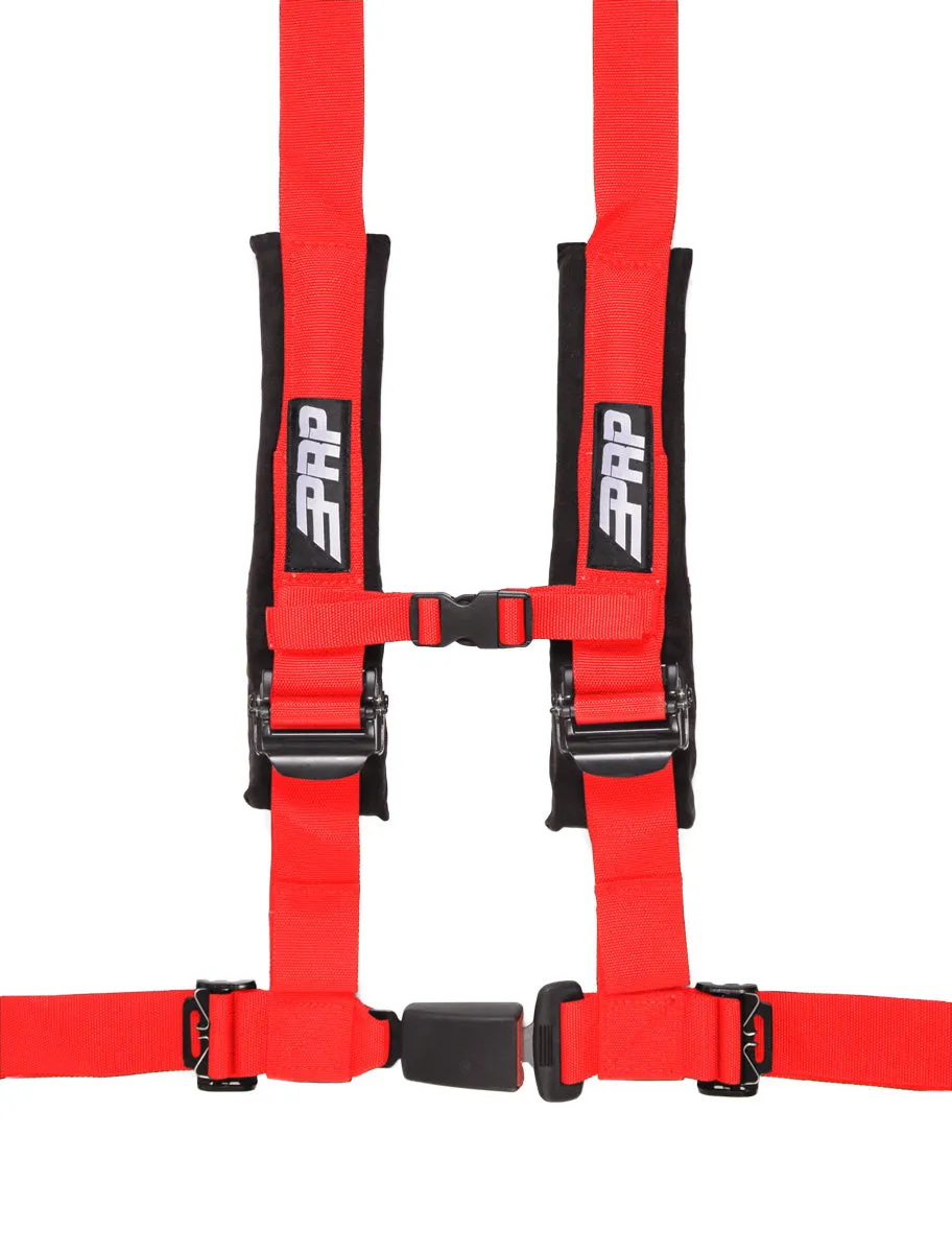 PRP Racing 4.2 Harness (4 Point w/ 2" Belts) Black Red Blue Orange Green Yellow Silver Purple Pink