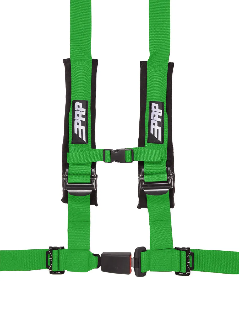 PRP Racing 4.2 Harness (4 Point w/ 2" Belts) Black Red Blue Orange Green Yellow Silver Purple Pink