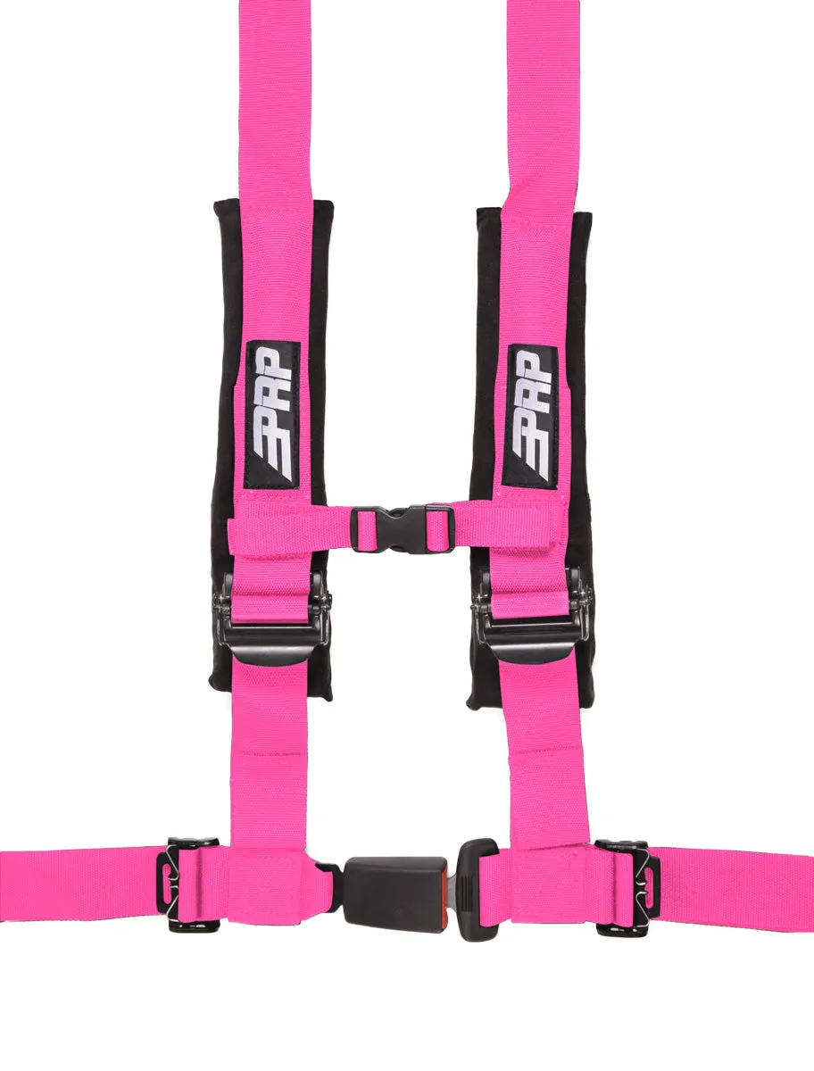 PRP Racing 4.2 Harness (4 Point w/ 2" Belts) Black Red Blue Orange Green Yellow Silver Purple Pink