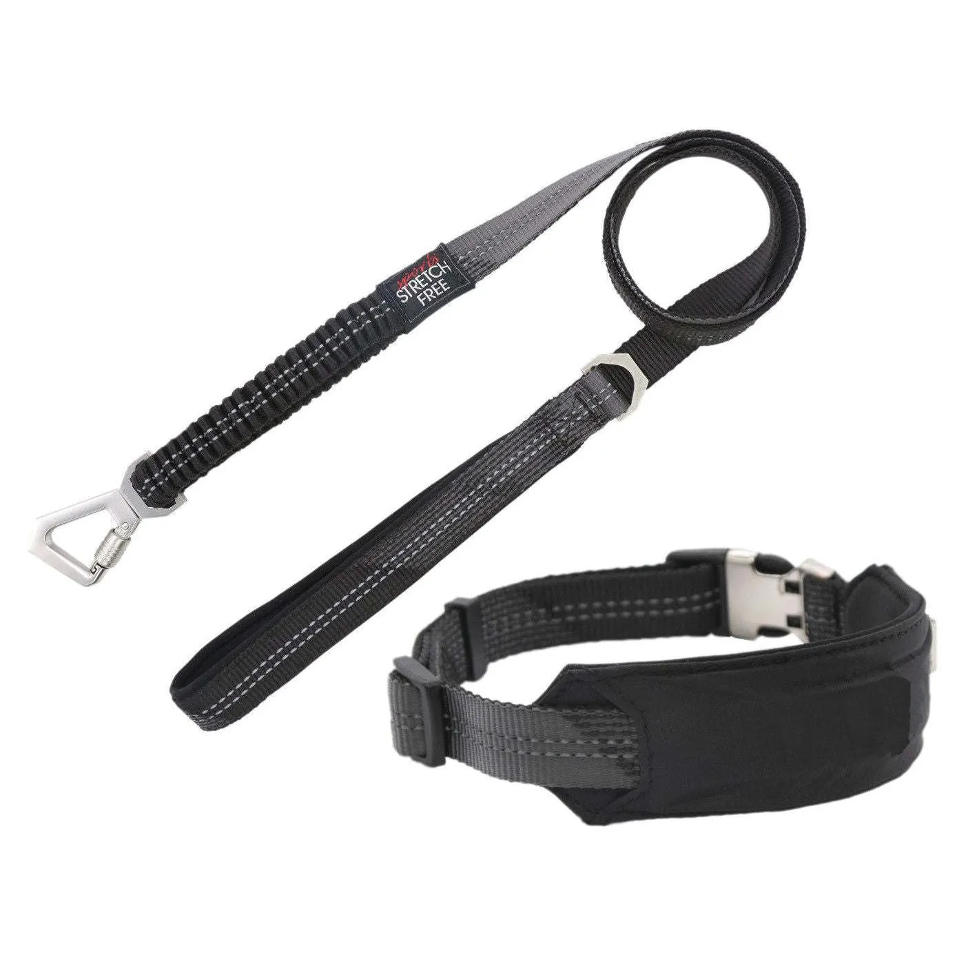 Reflective Dog Leash and Collar Straps