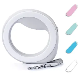 Round Durable and Reliable Retractable Dog Leash