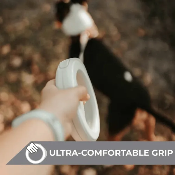 Round Durable and Reliable Retractable Dog Leash