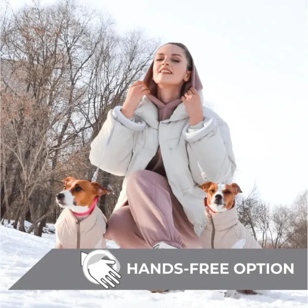 Round Durable and Reliable Retractable Dog Leash
