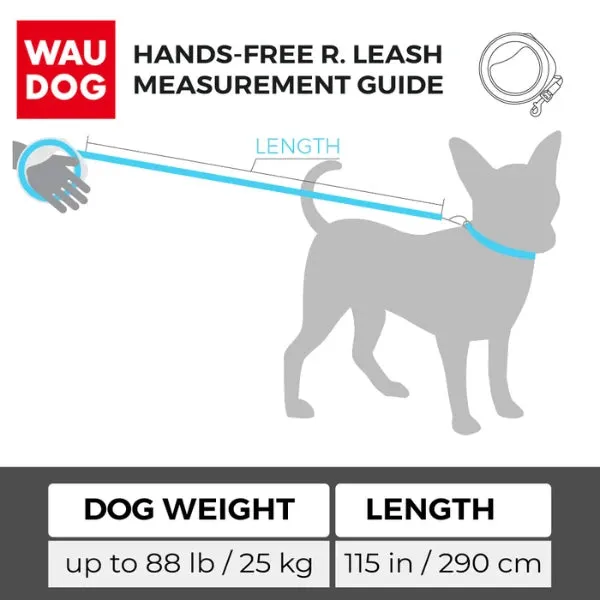 Round Durable and Reliable Retractable Dog Leash