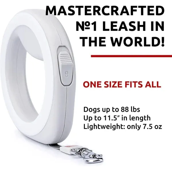 Round Durable and Reliable Retractable Dog Leash