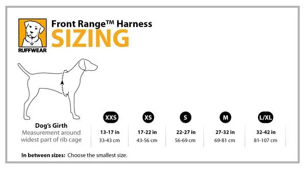 Ruffwear Front Range Harness- Huckleberry Blue