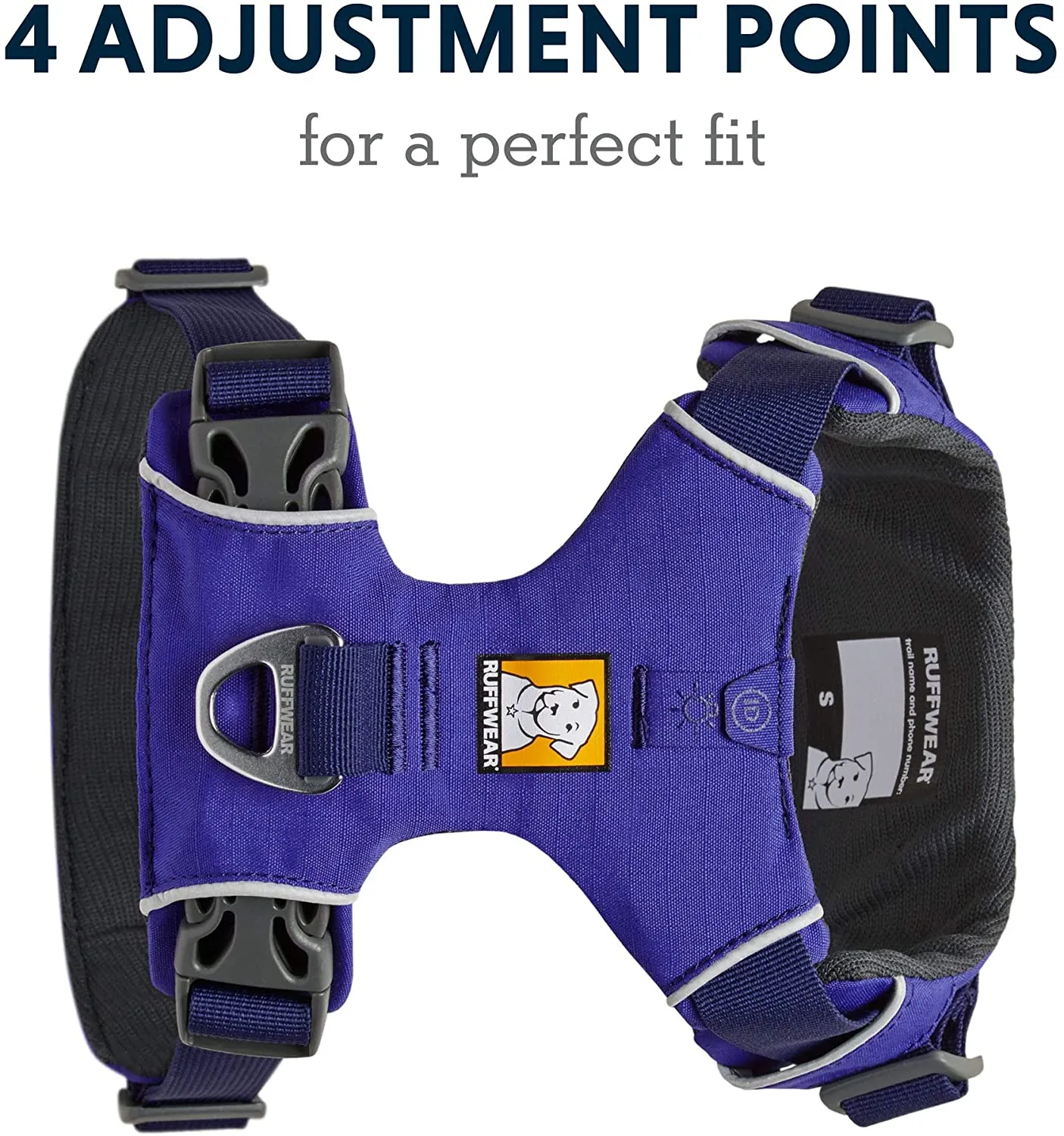 Ruffwear Front Range Harness- Huckleberry Blue