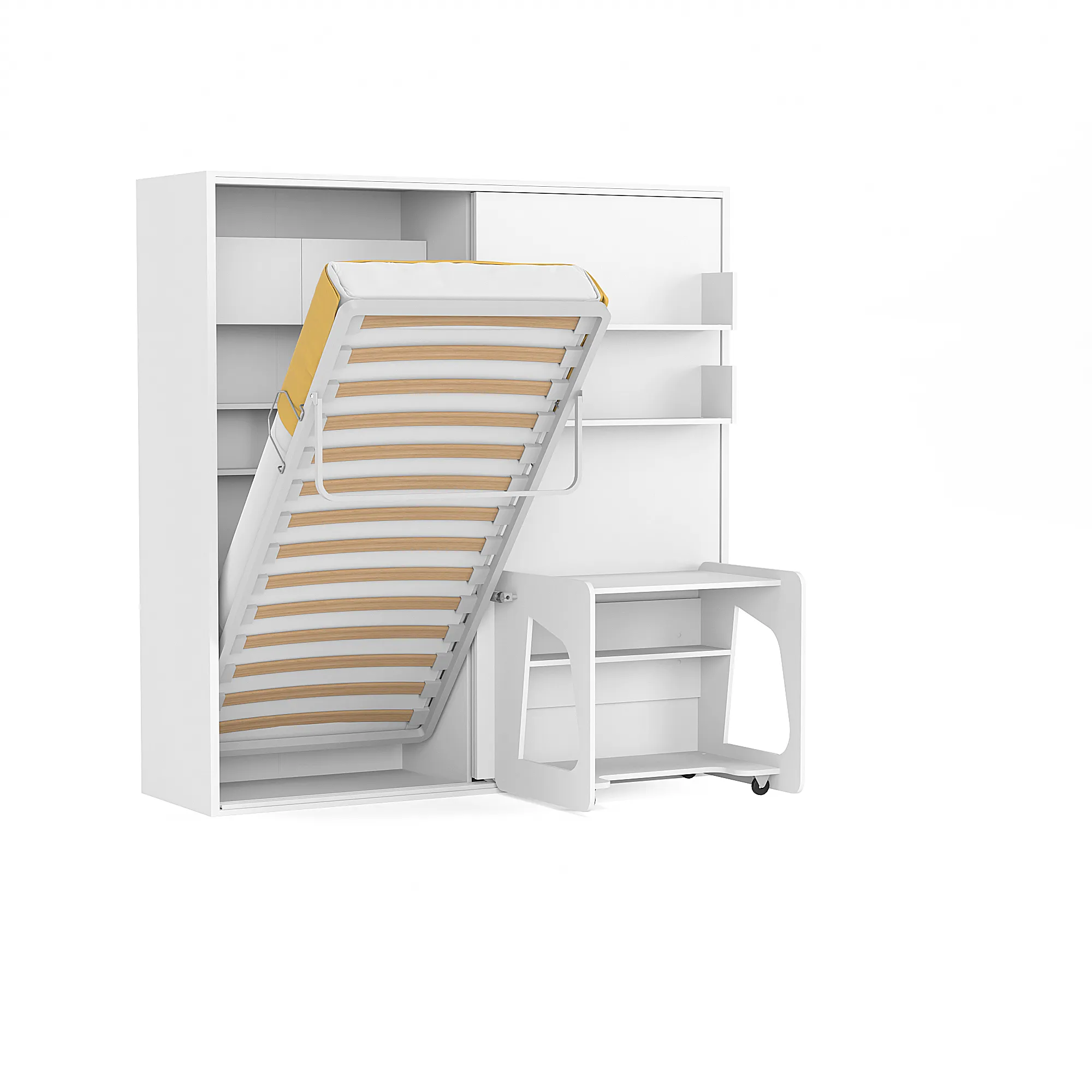 Spazio Studio Study Single Wall Bed