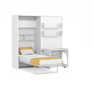 Spazio Studio Study Single Wall Bed