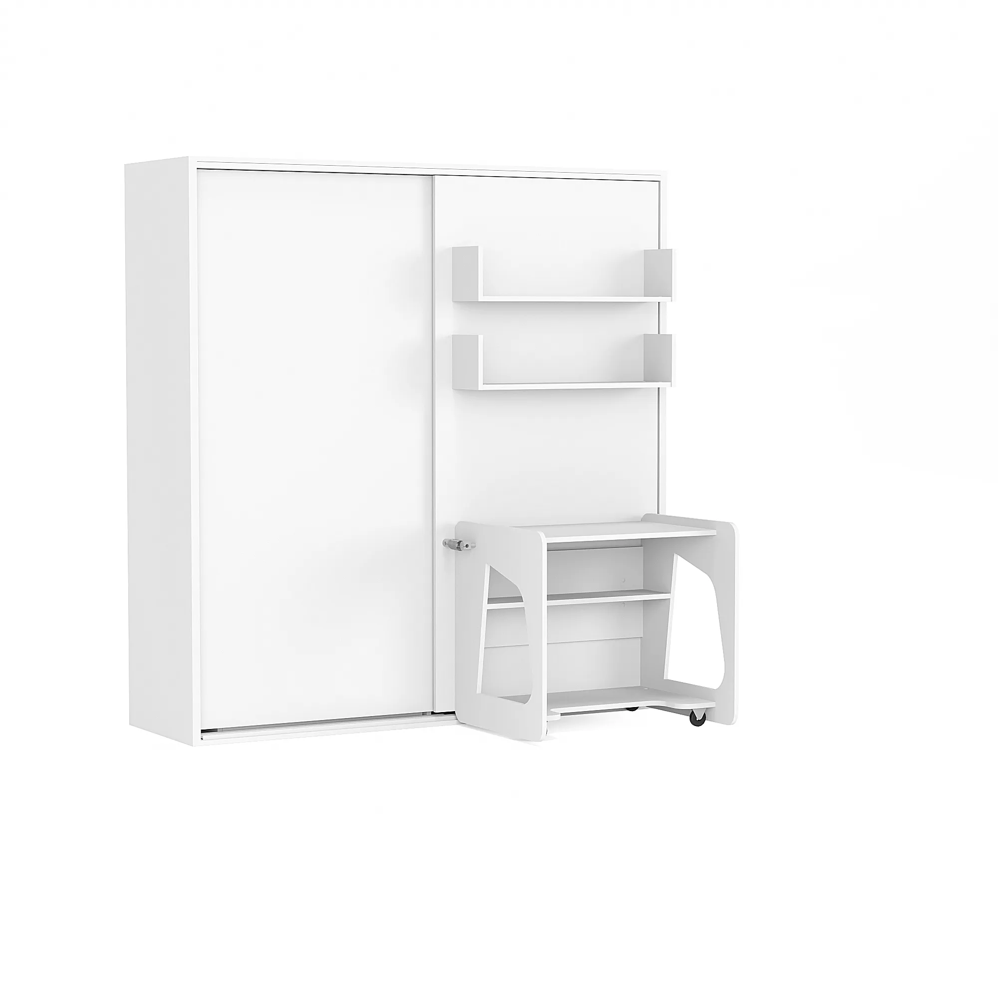 Spazio Studio Study Single Wall Bed