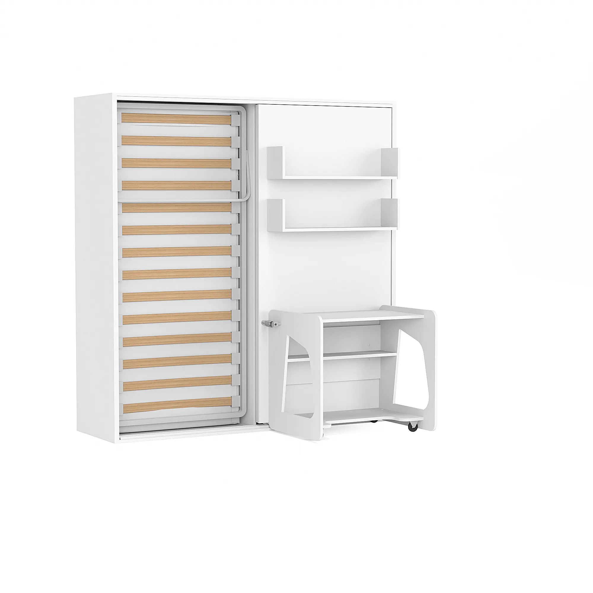 Spazio Studio Study Single Wall Bed