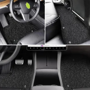TAPTES All-Weather Interior Floor Mats Set for Tesla Model 3, HOT