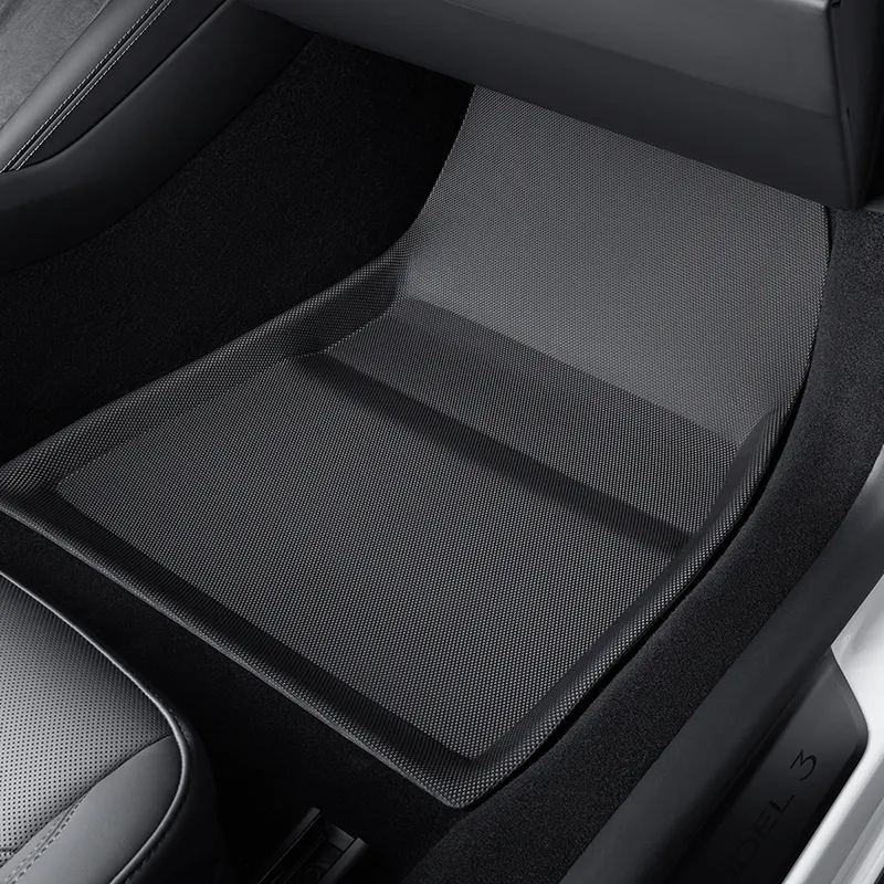 TAPTES® Floor Mats for 2024-2025 Tesla Model 3 Highland , All Weather Floor Mats for 2024-2025 Tesla Model 3