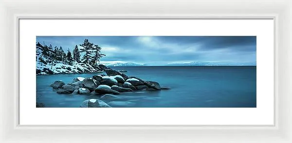 Winter Storm Panorama by Brad Scott - Framed Print