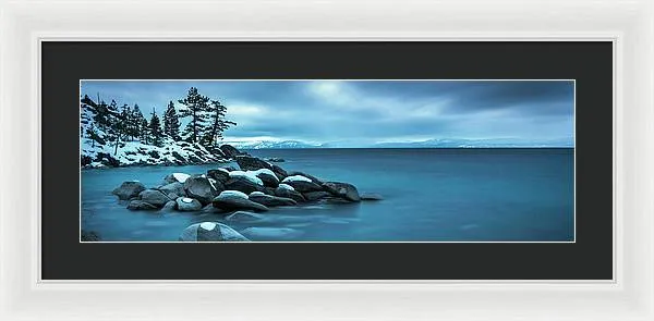 Winter Storm Panorama by Brad Scott - Framed Print