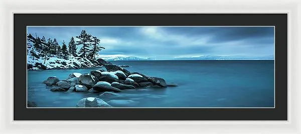 Winter Storm Panorama by Brad Scott - Framed Print
