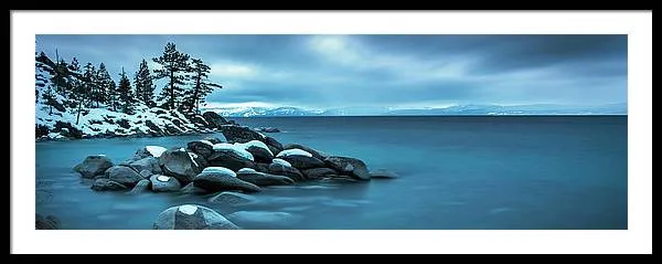 Winter Storm Panorama by Brad Scott - Framed Print