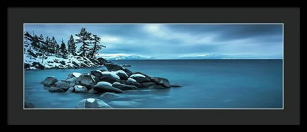 Winter Storm Panorama by Brad Scott - Framed Print