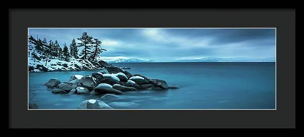 Winter Storm Panorama by Brad Scott - Framed Print